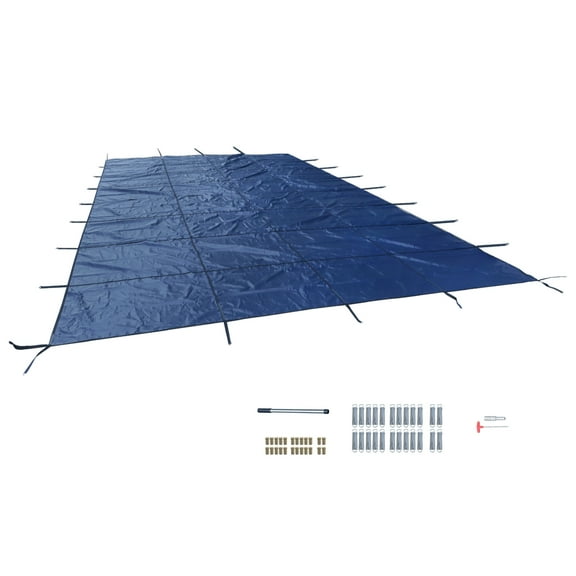 Pool Safety Cover Fits 16x32ft Rectangle Inground Pools Safety Pool Cover