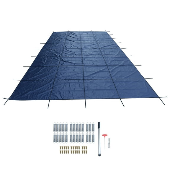 Pool Safety Cover Fits Rectangle Inground Safety Pool Cover For Swimming Pool