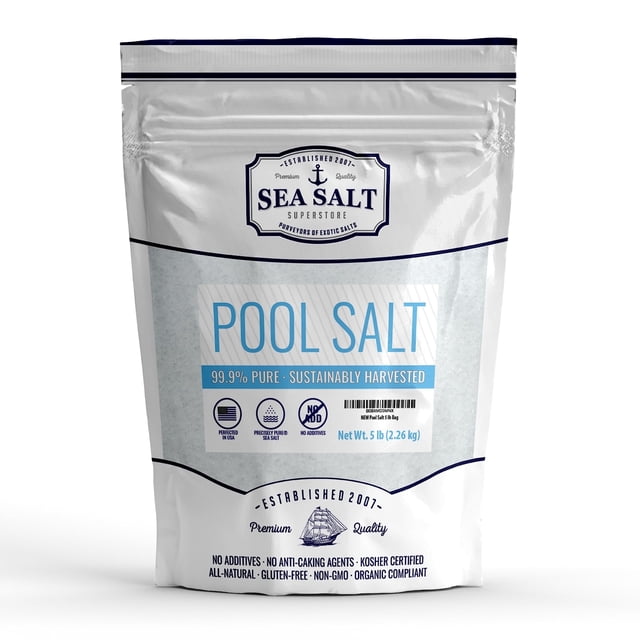 Pool Salt for Saltwater Pools and Chlorine Generators Including Ace ...