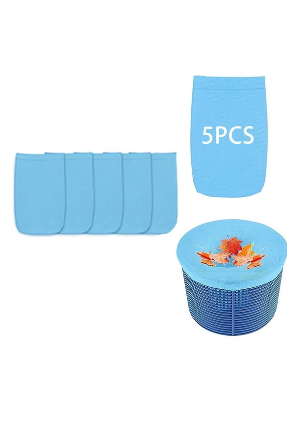 Pool Skimmer Filter Socks, Fine Mesh Pool Skimmer Socks, Elastic Pool Skimmer Socks, Sturdy Reusable Pool Skimmer Socks, Debris Catching Pool Skimmer Socks, Easy Fit Pool Skimmer Socks