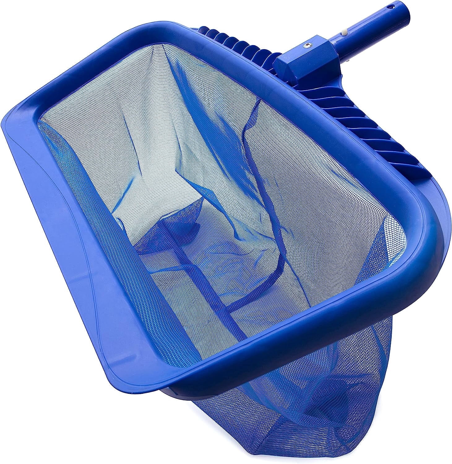 A Akraf Pool Skimmer Net Heavy Duty Leaf Rake with Fine Mesh Debris ...