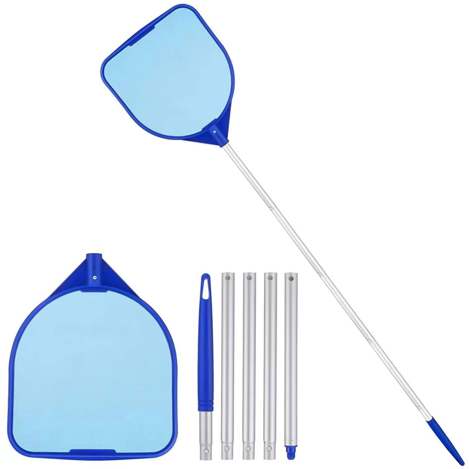 Pool Skimmer Net with Pole,Ultra Fine Mesh Pool Nets for Cleaning with ...