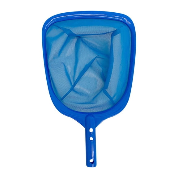 Pool Skimmer Telescopic Aluminum Pole with Fine Mesh Leaf Net Premium 3-Section Swimming Pool Cleaning Tool for Inground Above Ground Pools(A)