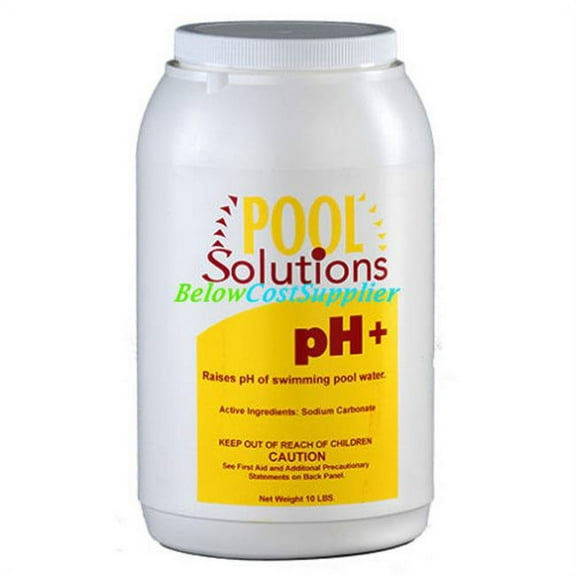 Pool Solutions P31010DE Swimming Pool Water pH Up Increaser Plus 10lb