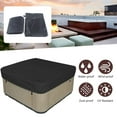 Pool Spa Cover Outdoor Hot Tub Cover Waterproof DustProof UV Resistant
