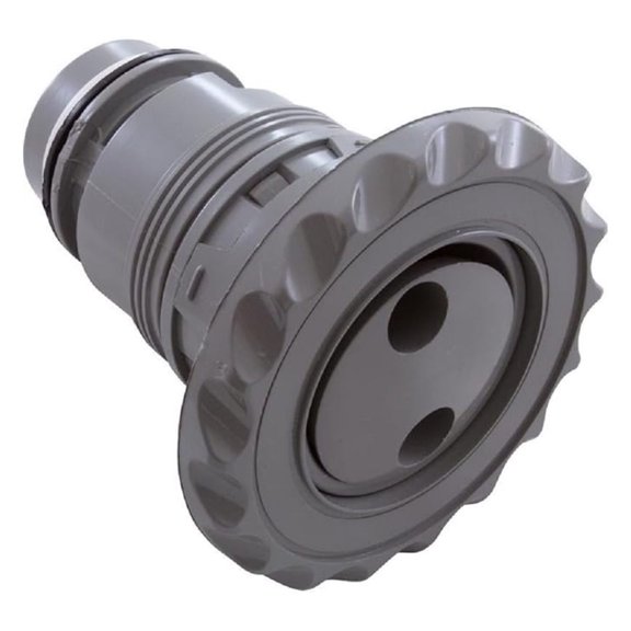 Pool Spa Jet Pulsator 210-6077 - Scalloped Grey Replacement Nozzle - Whirlpool Massage Jets - Hot Tub Accessories - Pool Parts - Durable Spa Equipment
