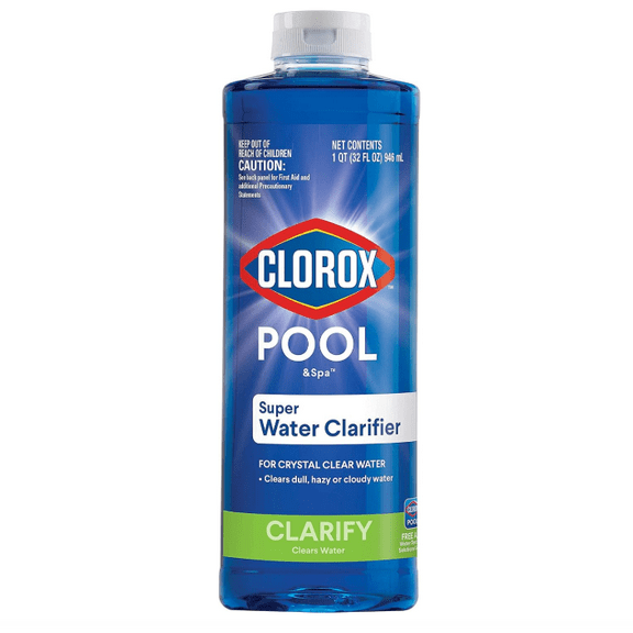 Pool&Spa Swimming Pool Super Water Clarifier, Creates Crystal Clear Pool Water, 1 Quart (Pack of 1)