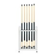 thumbnail image 1 of Pool Stick Holder, Floor Stand Pool Cue Rack,12-Hole Pool Cue Holder-1.57in Hole, 1 of 17