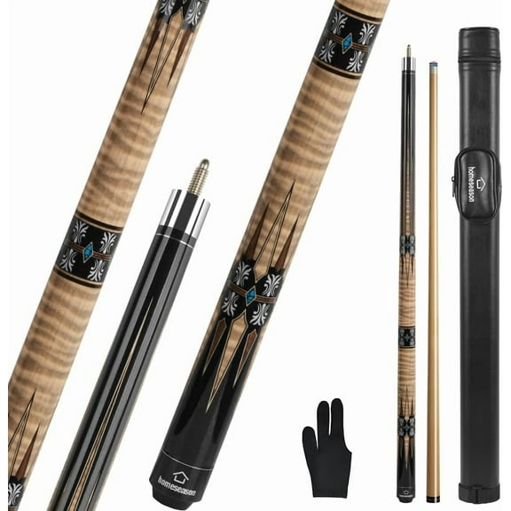 Pool Stick with Cue bag 57" Billiard Cue Sticks Professional Low Deflection Pool Sticks