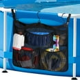 thumbnail image 1 of Pool Storage Hanging Mesh Bag | Outdoor Indoor Multifunctional Organizer for Pool Toys, Balls, Floats | Large Capacity, Foldable, Adjustable Straps, Elastic Opening, Quick-Dry | Fits Fences and, 1 of 9