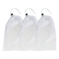 thumbnail image 1 of Pool Supply Fine Mesh Filter Bags,Swimming Pool Leaf Vacuum Cleaner Replacement,for Leaf Vacuum Pool Cleaners,Replacement Net Bags Lock Cord, Holds Leaves Debris，Universal 13x 8in, 1 of 4