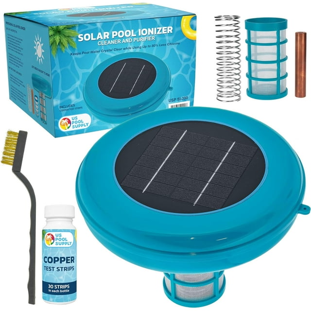 Pool Supply Solar Pool Ionizer Cleaner & Purifier ChlorineFree Sun