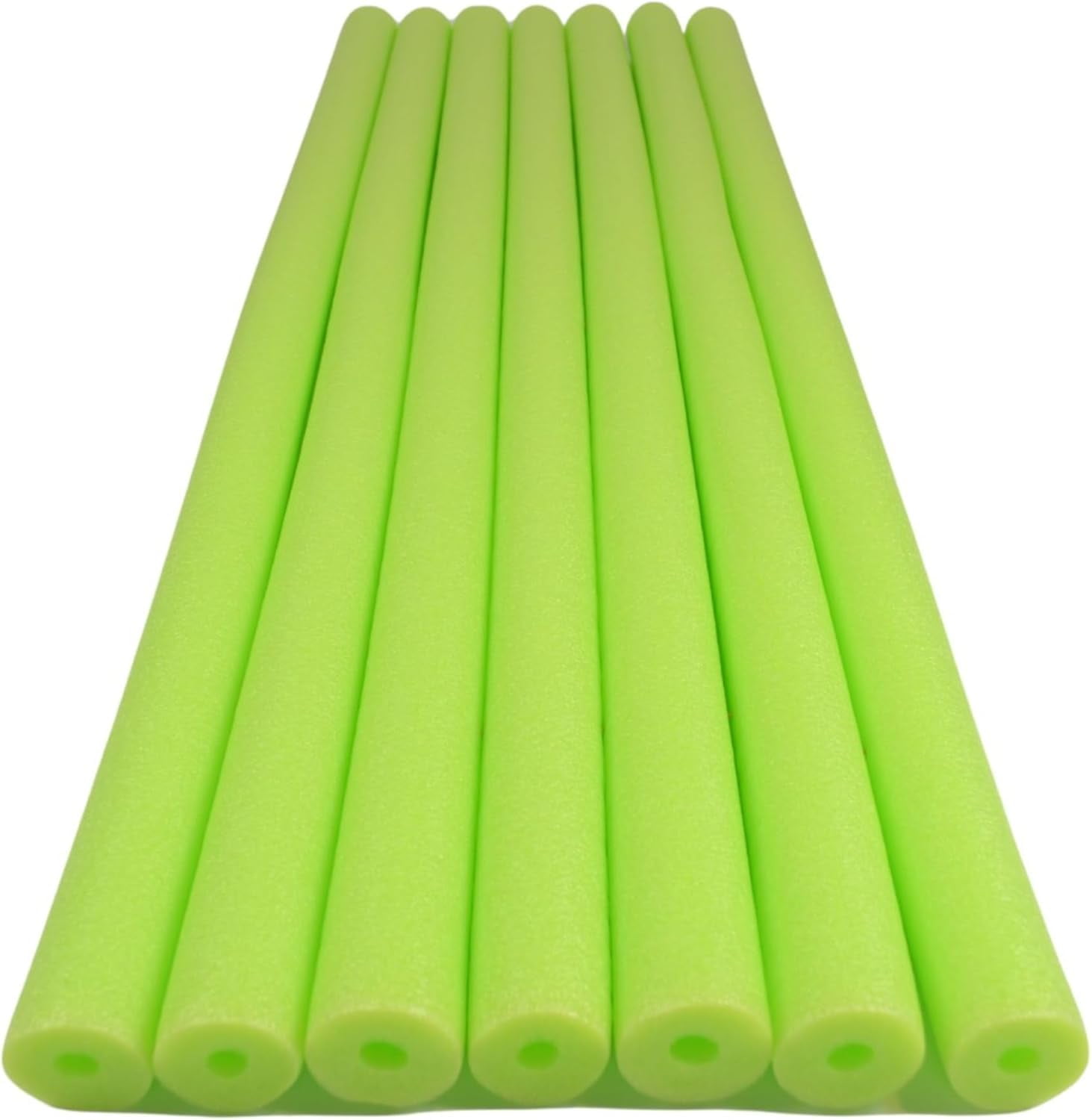 Pool Swim Noodle, LINMOUA 7 Pack 52 Inch Hollow Foam Pool Swim Noodle ...