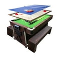 thumbnail image 1 of Pool Table 7FT Multigame + Air Hockey + Table Tennis + Table Top – Mattew with Benches, 1 of 6