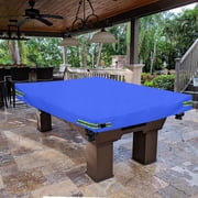 Pool Table Cover 7ft - Billiard Table Cover, 600D Waterproof Covers for Billiard Pool Table, Heavy Duty Scratched-Free UV Protection Snooker Furniture Table Cover - 7 Feet