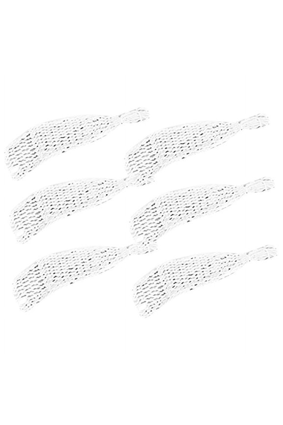 6-Pack White Replacement Pool Table Pockets Billiard Accessories for Standard Tables