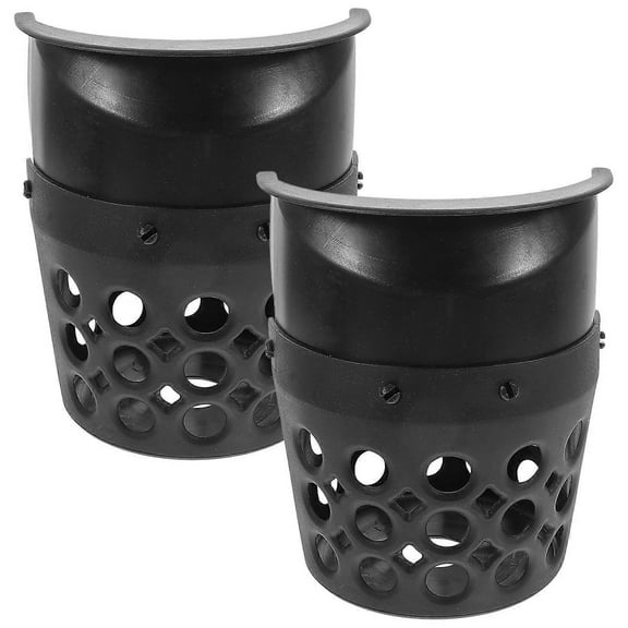 Pool Table Pocket Set Heavy Duty Plastic Web Drop Pockets For Billiards Players 6.25.14.7in 2Pcs