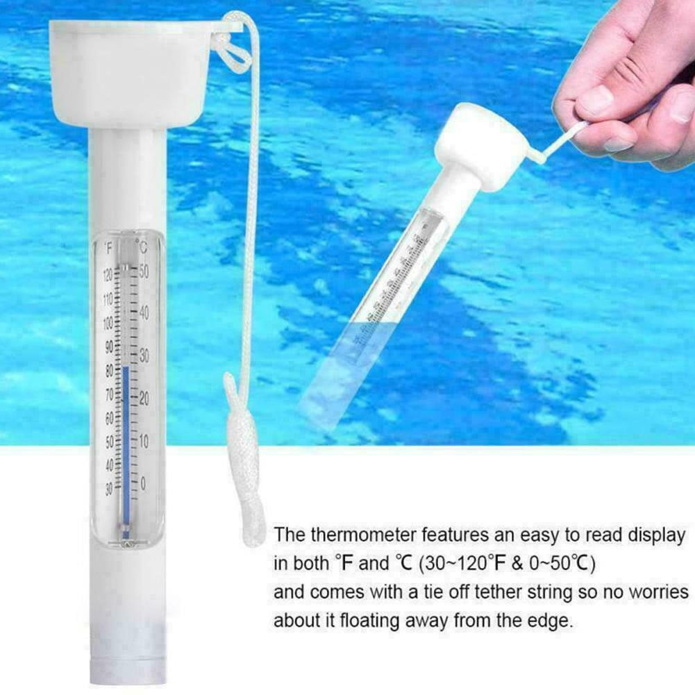 Pool Thermometer Floating Water Temperature Gauge 0-50°C Tester for ...
