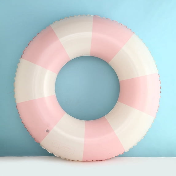 Pool Tube Classic Striped Inflatable Floats Swimming Ring Colorful Ring Pool Float Floating Inner Tubes for Pool, Swim Tubes Pool Floaties for Adult Teen Kids Swimming 35.4in