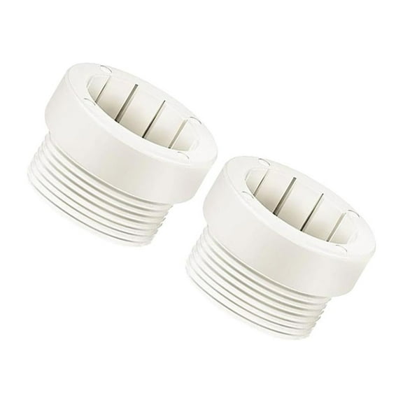 Pool Umbrella Adapter, Umbrella Pole Stabilizer, Outdoor, Beach Insert, Beach Umbrellas, Swimming Pool Umbrellas, Umbrella Stand Adapter White 2pcs