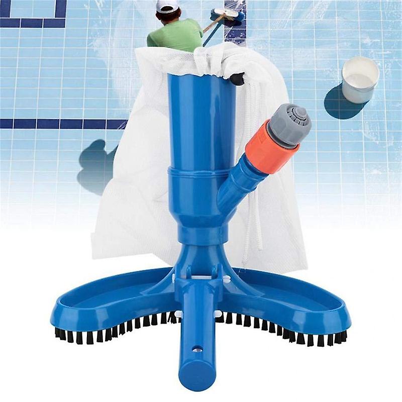 Pool Vacuum Cleaner With Cleaning Brush And Suction Head, For Fountain