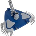 thumbnail image 1 of Pool Vacuum Head, Weighted Pool Vacuum Head with 1-1/4'',1-1/2'' Swivel Hose Connection, Bottom & Side Brushes, Pool Vacuum Heads for Inground Pools, above Ground Pools & Vinyl Lined Pools, 1 of 7