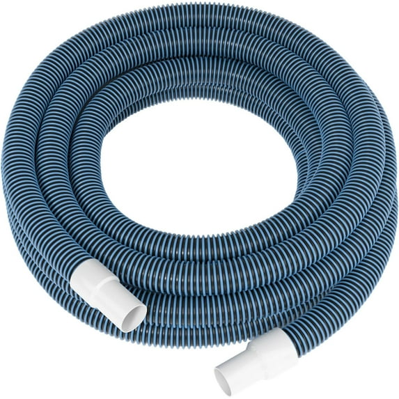 Pool Vacuum Hose with Swivel Connector, 1-1/2 Inch Diameter, 30 Feet, Flexible and Durable, Pool Vacuum Cleaner Hose, Perfect for Above Ground and In-Ground Pools