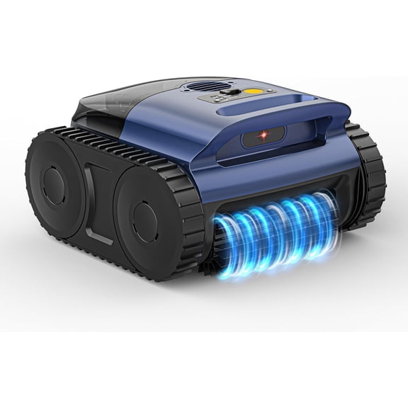 Pool Vacuum Robot - Sonar Navigation 180-minute Runtime for Inground Pools up to 2 200 Sq. Ft