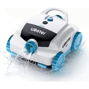 Uboter E10 Cordless Robotic Pool Cleaner, 2400GPH Powerful Suction | Dual-Layer Filtrations, Anti-Spill Design, Edge Corner Cleaning,120-150 Mins Runtime,Fit for flat Above Ground Pool up to 1300 Sq.