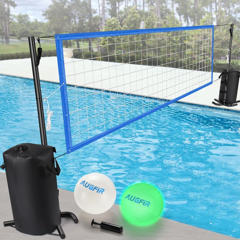 SwimWays Plastic Multi-Sport Volleyball Set, Includes