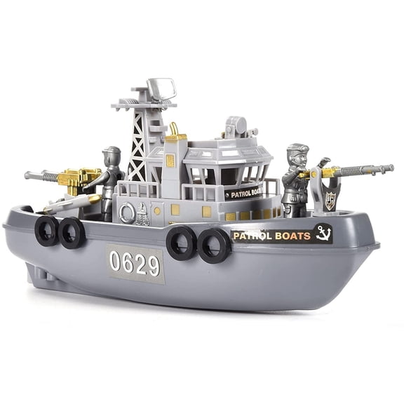Pool Warship Toy Boat Bath Toys - Childrens Toy BoatWarship Aircraft Carrier Toy in Bath tub, Gift for Kids Pool Toy
