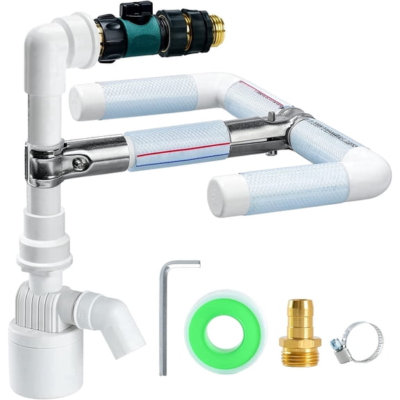 Briidea Automatic Pool Water Level Controller, 0-110psi, Two 3/4" Hose Connectors for Flow Control, Pool Sentry