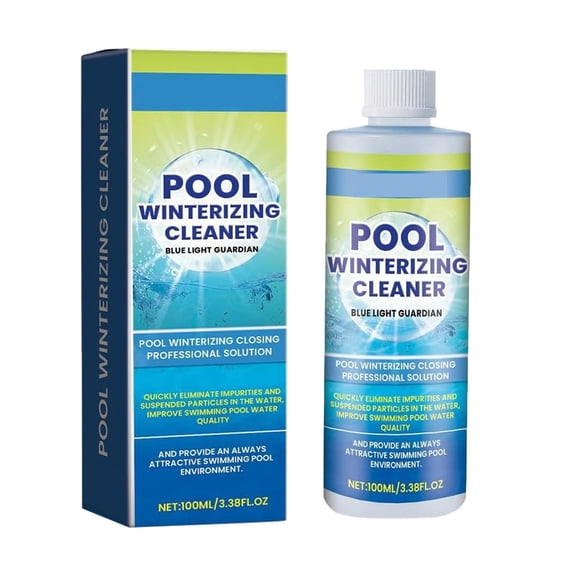 Pool Water Purifier Liquid, Swimming Pool Purifying Liquid, Crystal Clear Water in Hours, Easy to Use for Deep Cleaning for Above-Ground, In-Ground Pools, WaterFeatures