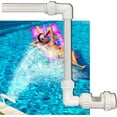 Pool Waterfall Fountain for Inground & Above Ground Pools, Swimming