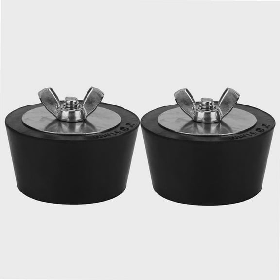 Pool Winterizing Plug 2PCS 2in Rubber Expansion Winterizing PlugTight Sealing Expanding Pipe Plugs for Swimming Pool Spa Pipework Winter Fittings