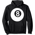 Pool billiards 8 ball Hoodie