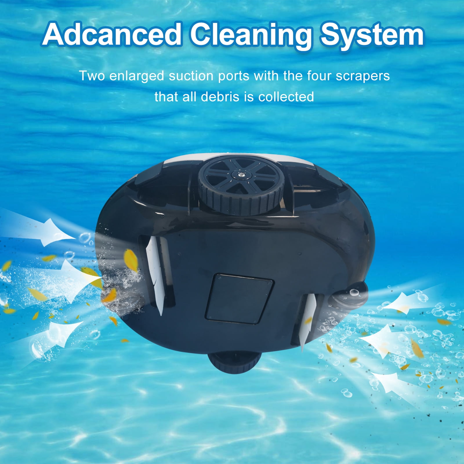 Pool cleaner,Pool Cleaner Auatic Qisuo Cleaner Coless Pool Hxber Pool ...