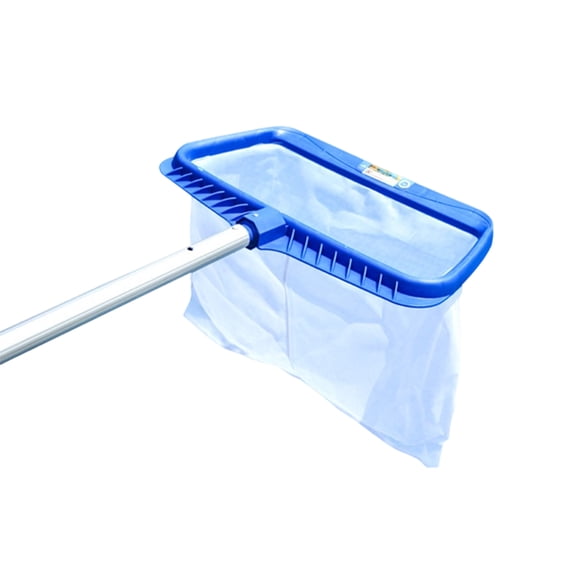 Pool net Skimmer, Heavy Duty Pool Skimmer with Extra Deep Fine Mesh Bags, Swimming Pools Quick Cleaning Tools for Cleaning Pool Debris, Leaves, Insects, Silt, Pool net Skimmer，A M