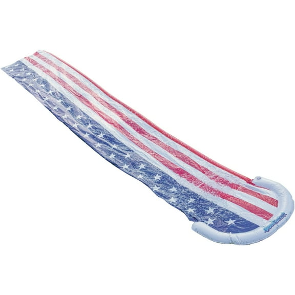 PoolCandy 14 Ft. Stars & Stripes Backyard Water Slide PC3310US