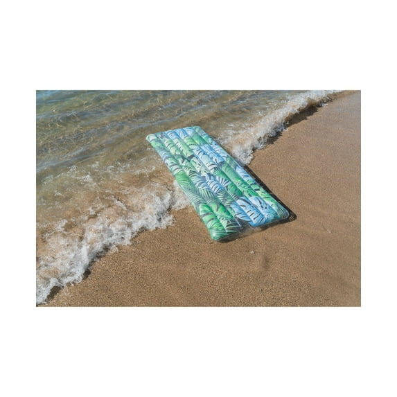 Pool Candy Inflatable Tropical Palms Pool Raft RC4402TP3