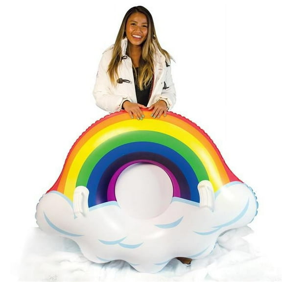 PoolCandy Snow Candy SC3110RB 48 in. Artic Rainbow Jumbo Snow Tube