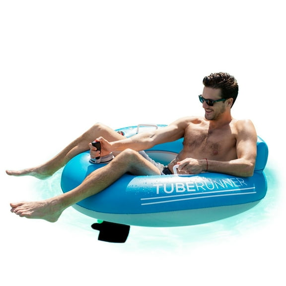 PoolCandy Tube Runner Motorized Pool Tube with Built-In Throttle