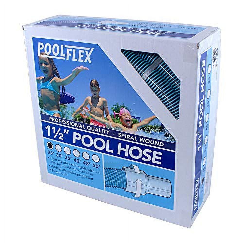 PoolFlex Premium 11/2 Inch Swimming Pool Vacuum Hose