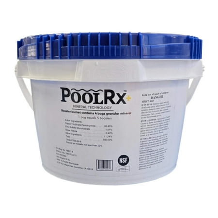 PoolRx Booster Mineral Bucket - 20 Boosters (7.5K - 20K Gallons)