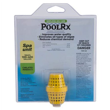 PoolRx Yellow Spa Unit Swimming Pool Chemicals