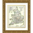 thumbnail image 1 of Poole 12x14 Gold Ornate Wood Framed with Double Matting Museum Art Print Titled - England Wales - Poole 1902, 1 of 4