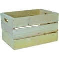 thumbnail image 1 of Poole & Sons Wooden Storage Crate with Hand Holes, 14 x 10 x 9 Inside Dimensions, 1 of 6