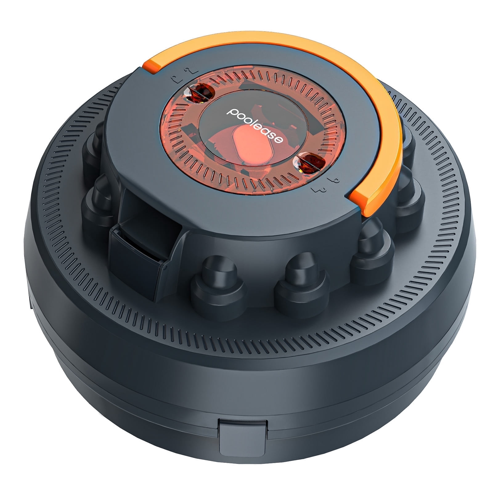 Poolease Cordless Robotic Pool Cleaner, Dual-Motor Vacuum, Self-Parking, LED, Above/Inground