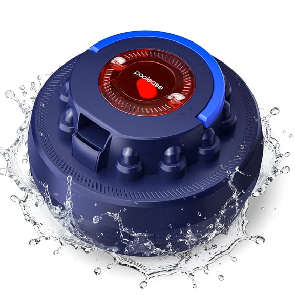 Poolease Cordless Robotic Pool Cleaner, 2L Debris Tank, Auto-Parking, 40% Bigger Suction Inlets, for Home Pool Cleaning