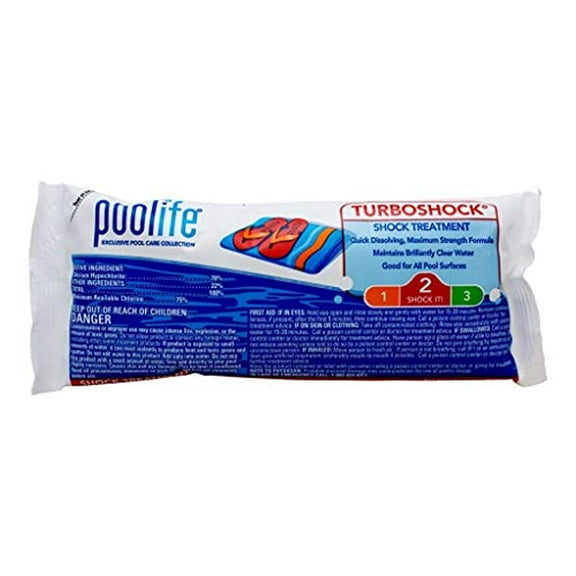Poolife Turbo Swimming Pool Shock 1 Pound Bag